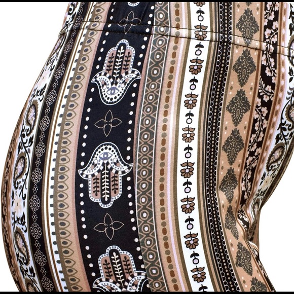 Daisy Del Sol High-Waisted Bell Bottom Palazzo Pants - Picture 3 of 6